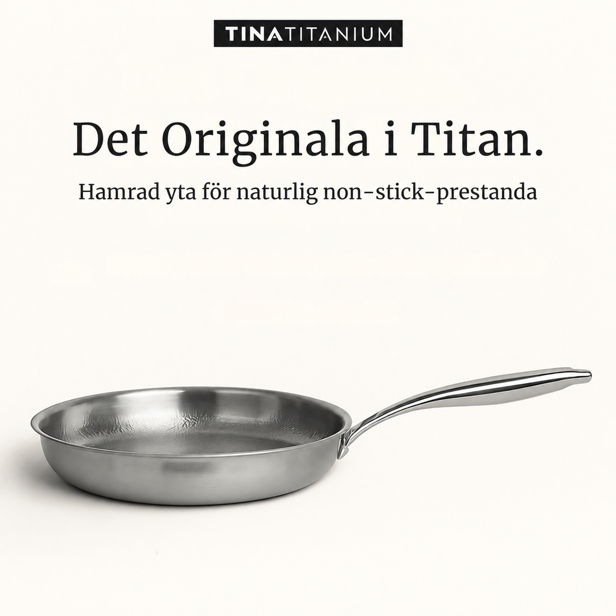 TinaTitanium™- Pure Titan Stekpanna